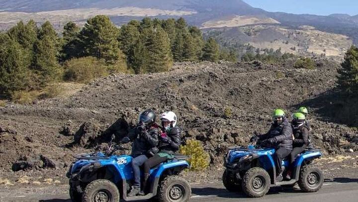 1 1/2 - 2 Hours Guided Excursion of Etna by Quad