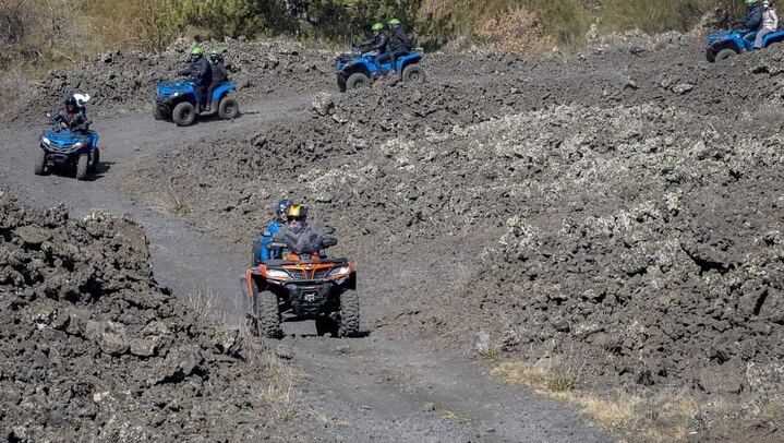 1 1/2 - 2 Hours Guided Excursion of Etna by Quad