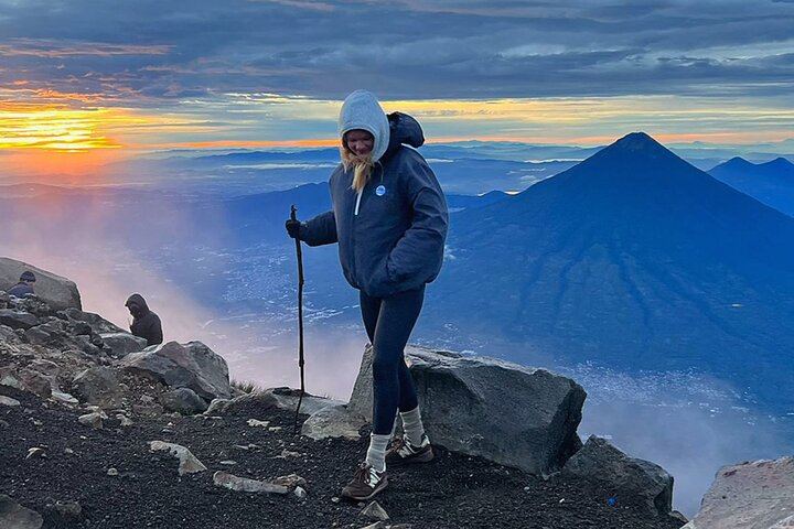 2-Day Acatenango Comfort: Cabins + Private Shorter Path