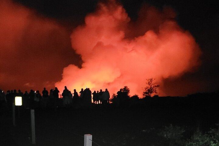 2021 Eruption at Halemaumau Crater Kilauea Hawaii