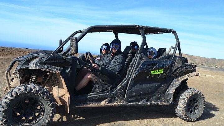 4-seater Mixed 3h Guided Buggy Volcano Tour in Lanzarote
