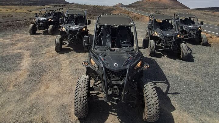 4-seater Mixed 3h Guided Buggy Volcano Tour in Lanzarote