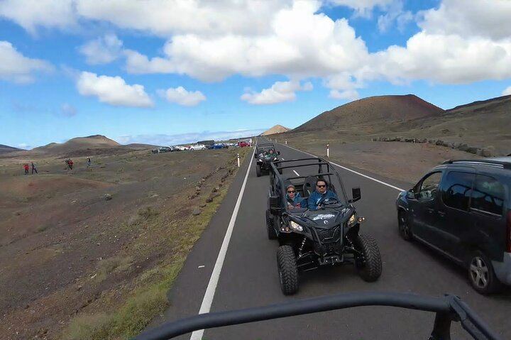 4-seater Mixed 3h Guided Buggy Volcano Tour in Lanzarote