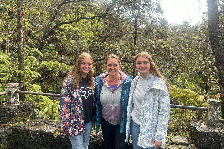 A photo stop in the rainforest.