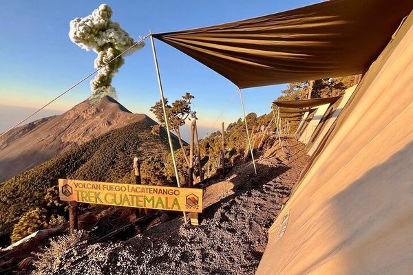 Acatenango Glamping: Safari Tents at 3,750 m, Four Ecosystems on the Way Up