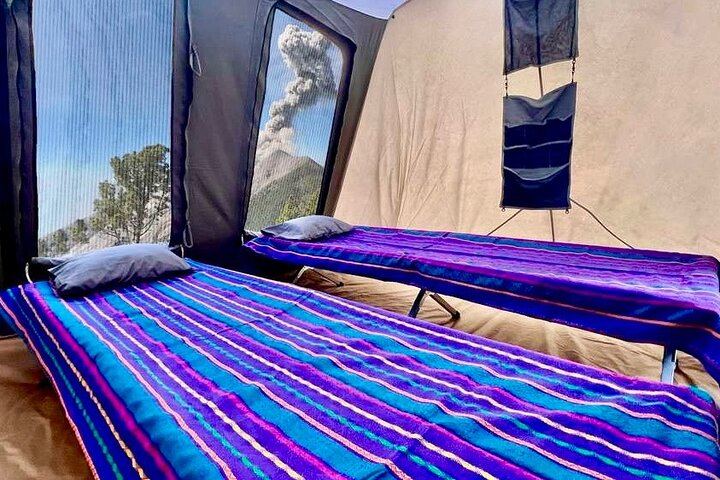 Acatenango Volcano Overnight Hike with Comfort Glamping
