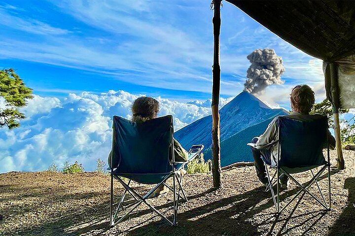 Acatenango Volcano Overnight Hike with Comfort Glamping