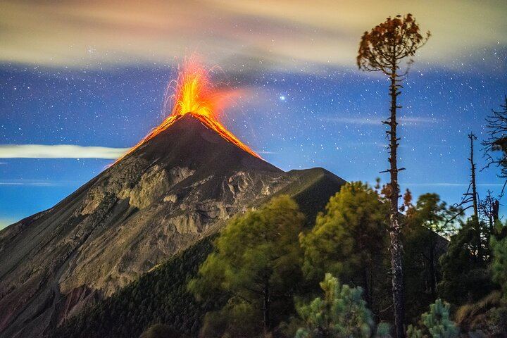 Acatenango Volcano Overnight Hike with Comfort Glamping