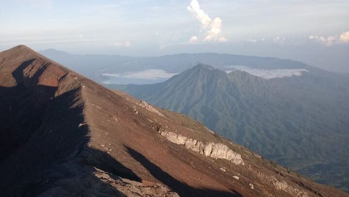 Amazing View From The Peak Of Mt. Agung