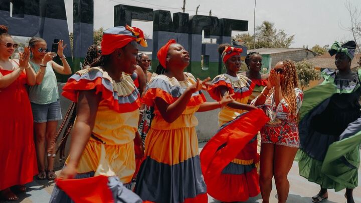 Ancestral Dance in Motion
Palenque women keeping cultural traditions alive through vibrant dance.