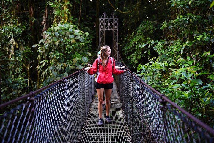 Arenal Full-Day Combo: Hike, Bridges, Waterfall & Hot Springs