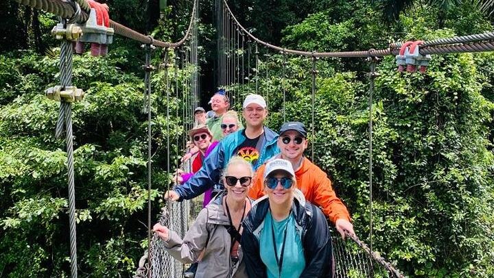 Arenal Hanging Bridges and La Fortuna Waterfall Combo Tour