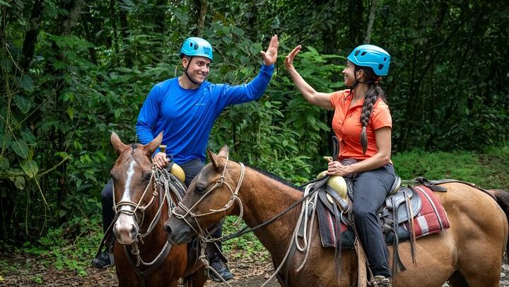 Arenal Horseback Riding to La Fortuna Waterfall
