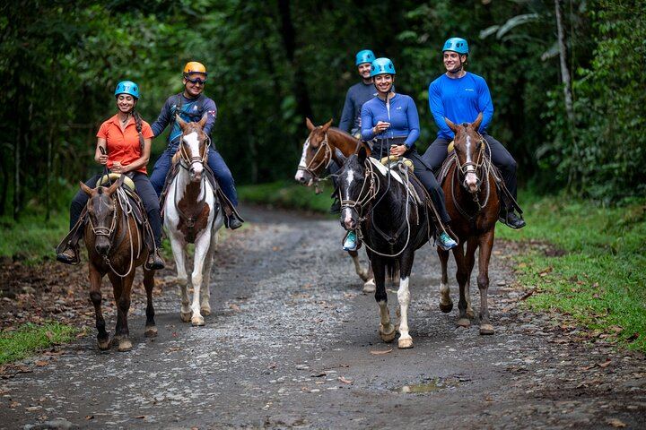 Arenal Horseback Riding to La Fortuna Waterfall