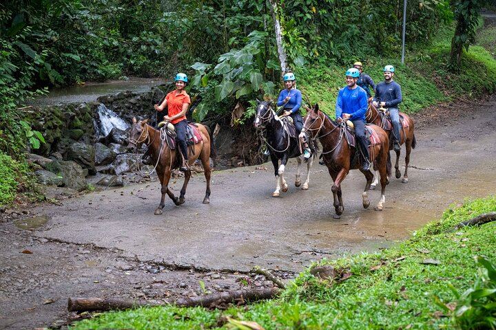 Arenal Horseback Riding to La Fortuna Waterfall