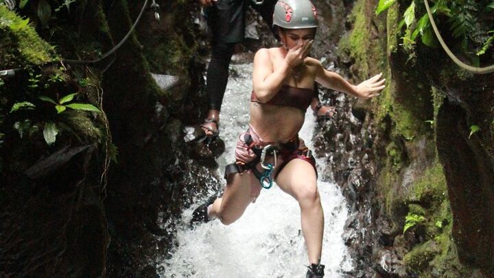 Arenal Volcano Canyoning and Waterfall Rappelling from La Fortuna