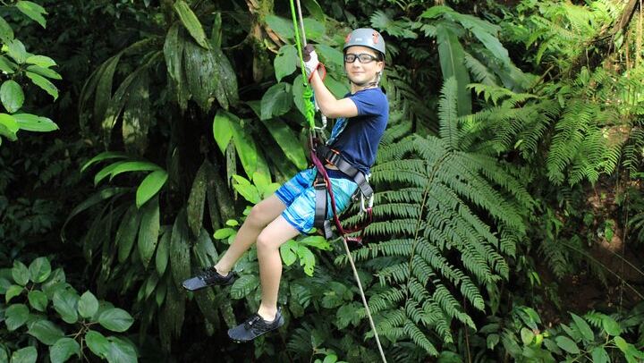 Arenal Volcano Canyoning and Waterfall Rappelling from La Fortuna