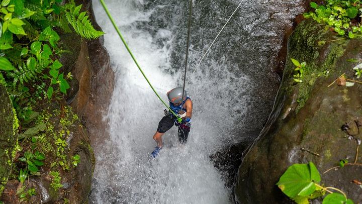 Arenal Volcano Canyoning and Waterfall Rappelling from La Fortuna