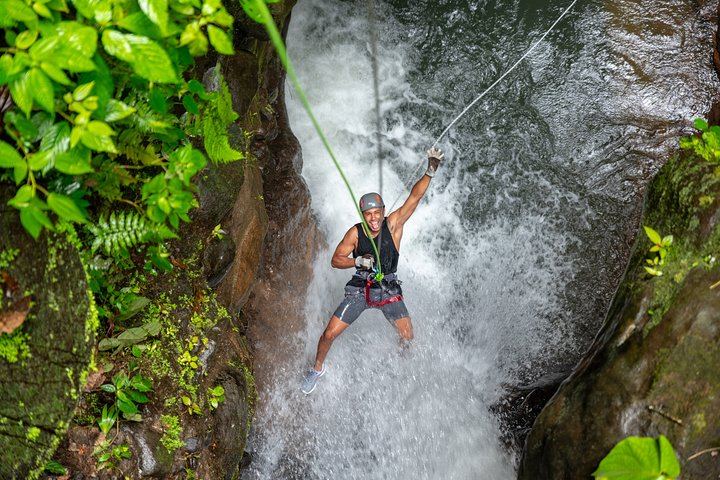 Arenal Volcano Canyoning and Waterfall Rappelling from La Fortuna