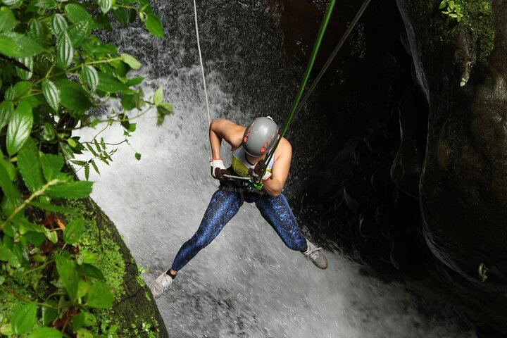 Arenal Volcano Canyoning and Waterfall Rappelling from La Fortuna