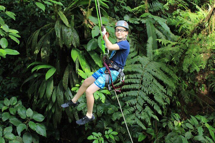 Arenal Volcano Canyoning and Waterfall Rappelling from La Fortuna