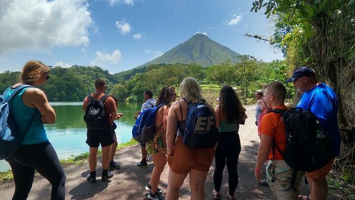 Arenal Volcano, Hanging Bridges & La Fortuna Waterfall Combo Tour