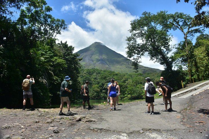 Arenal Volcano View from the Green Lagoon