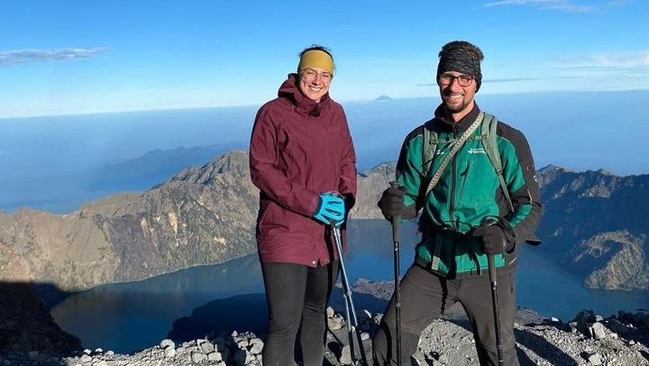 at the summit