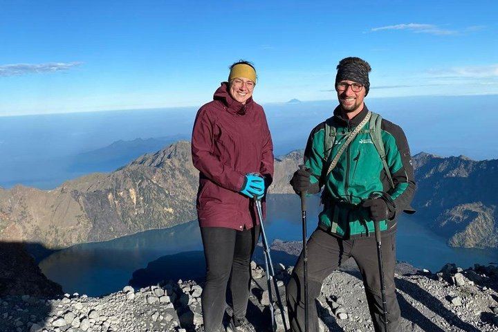 at the summit
