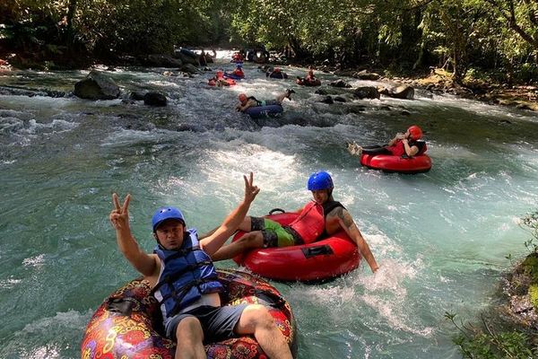 Rio Celeste Float: Tubing Between the Rapids and the Still Water