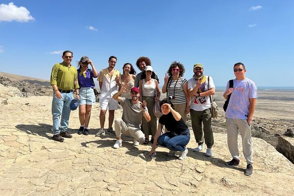 Gobustan by Soviet Lada: the 1966 Reserve, the Mud Craters and Yanardag