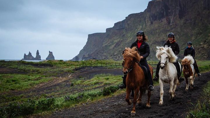 Black Sand Beach Horse Riding Tour from Vik
