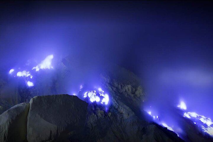 Blue Fire Mount Ijen