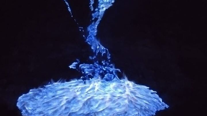Blue fire