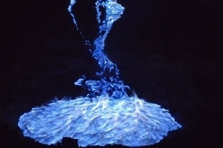 Blue fire