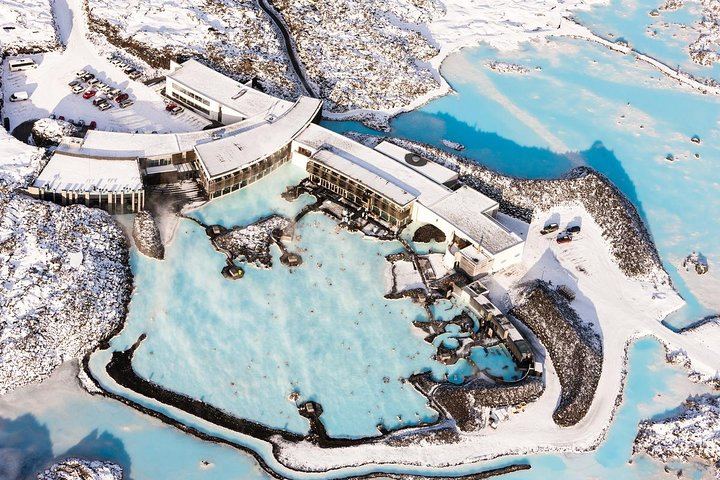 Blue Lagoon from above