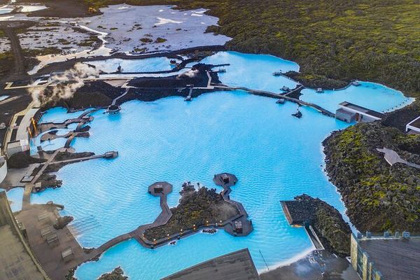 Fagradalsfjall and Meradalir Hike, then the Blue Lagoon: Admission Included