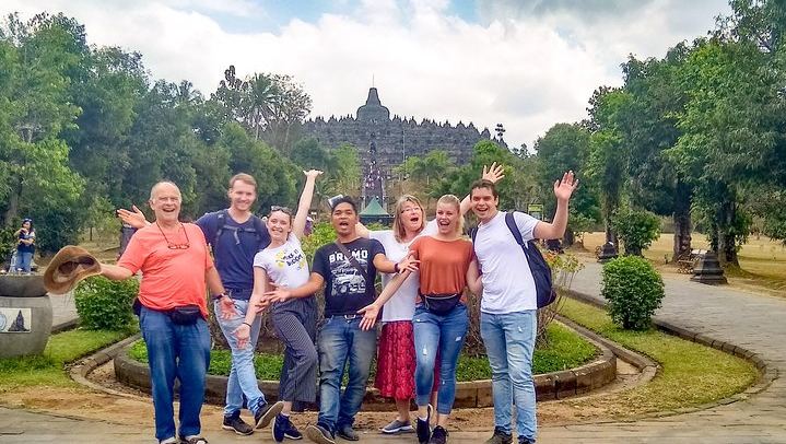 Borobudur Sunrise from setumbu Hill , Merapi Volcano & Prambanan Full Day Tour