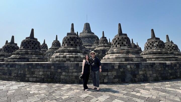 Borobudur Sunrise, Mt. Merapi & Prambanan Day Tour with Entry Fee
