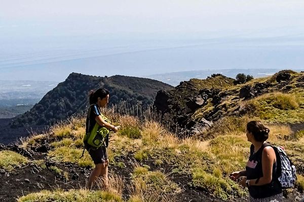 Etna: the Schiena dell'Asino Path to the Valle del Bove
