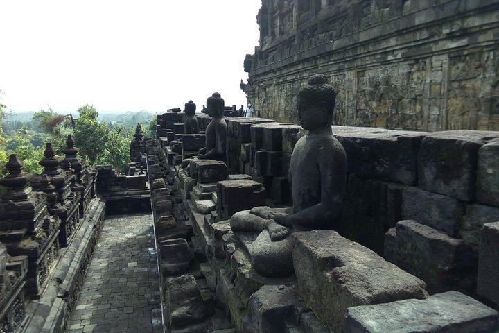 Buddha statue on Borobudur temple