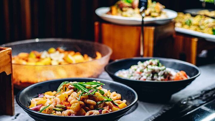 Buffet selections