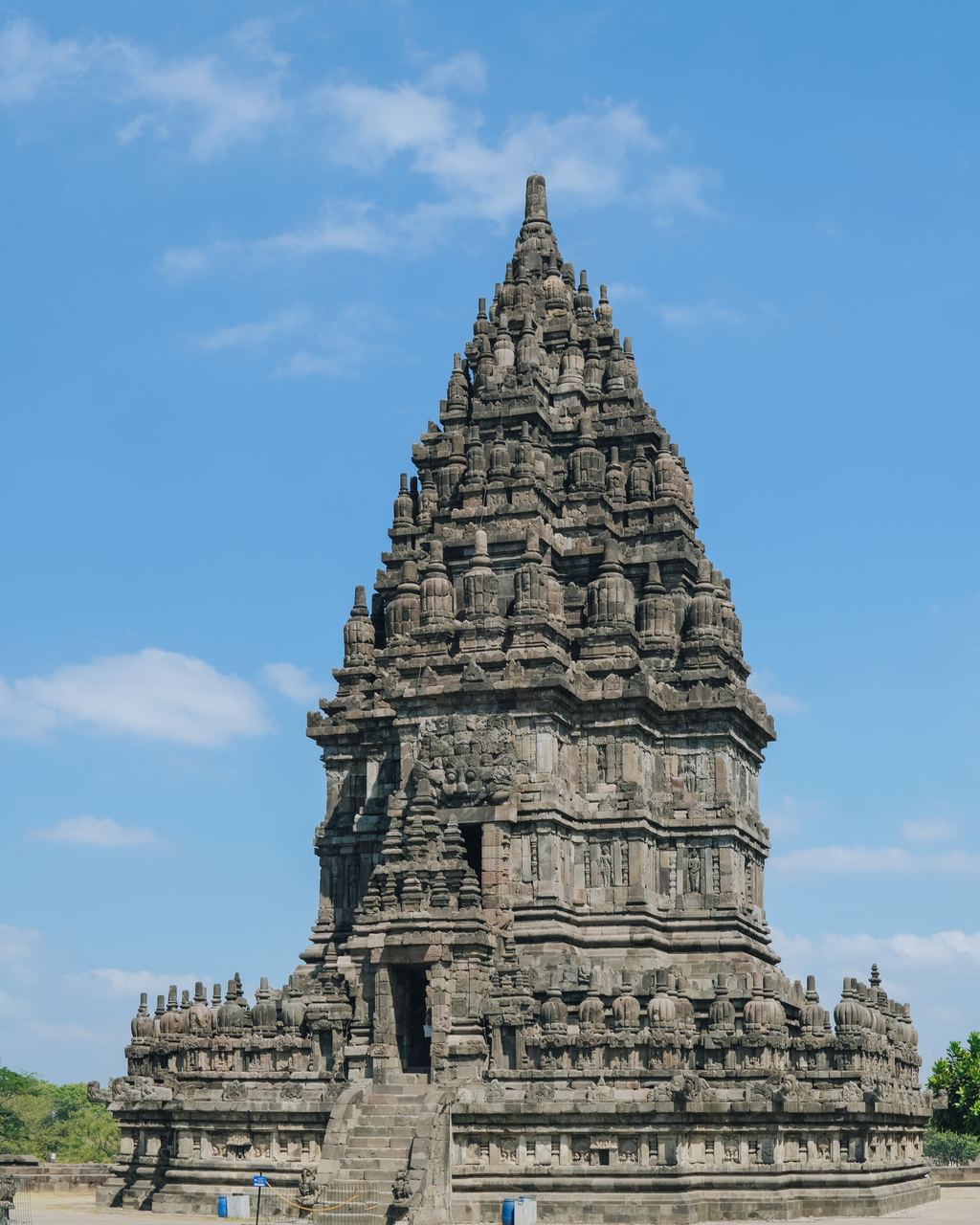 Candi Siwa, the tallest tower of the Prambanan Hindu temple complex near Yogyakarta, Java