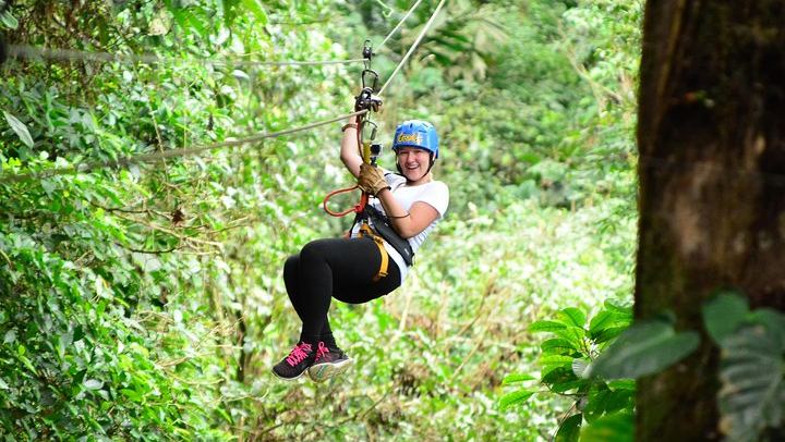 Canopy & Tarzan Swing In The Base of The Arenal Volcano