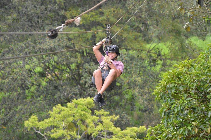 Canopy & Tarzan Swing In The Base of The Arenal Volcano