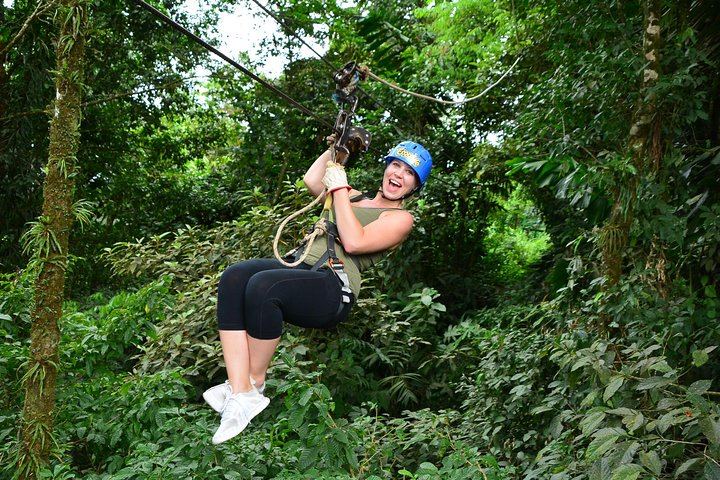 Canopy & Tarzan Swing In The Base of The Arenal Volcano