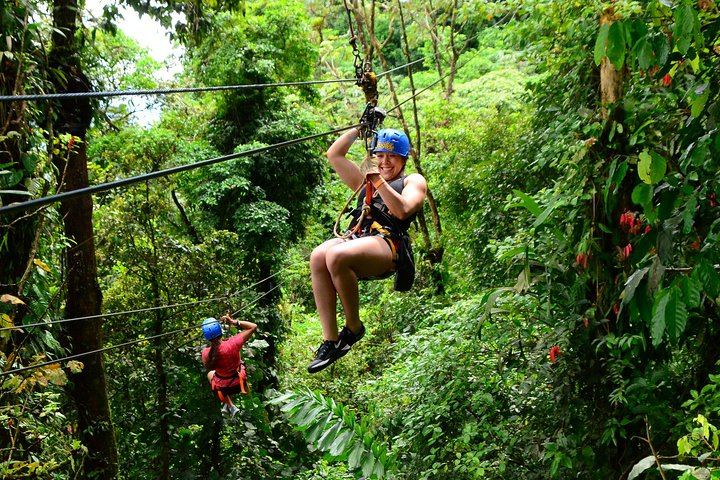 Canopy & Tarzan Swing In The Base of The Arenal Volcano