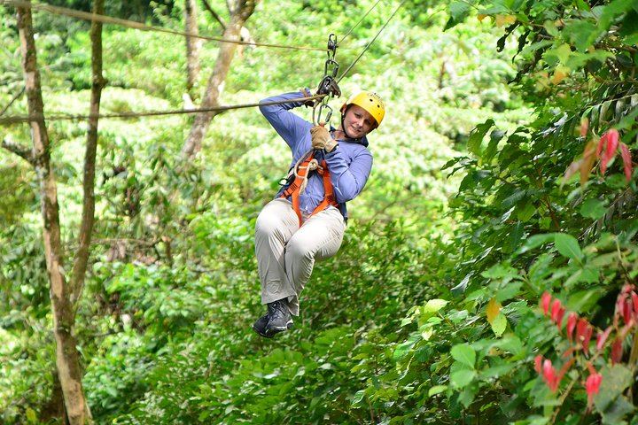 Canopy & Tarzan Swing In The Base of The Arenal Volcano