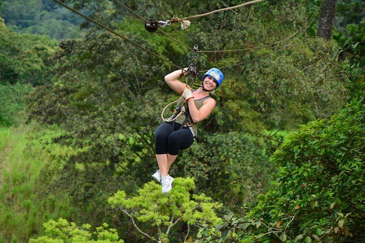 Canopy & Tarzan Swing In The Base of The Arenal Volcano