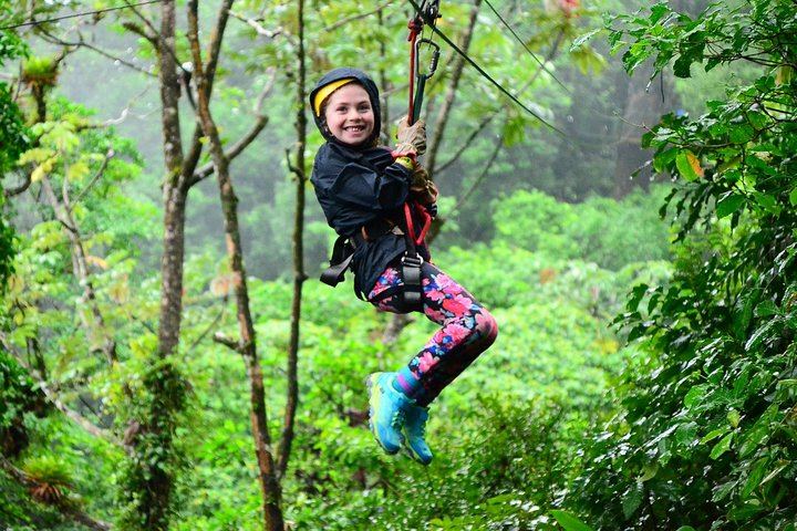 Canopy & Tarzan Swing In The Base of The Arenal Volcano